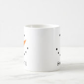 Mug Bonhomme de neige personnalisé (Centre)