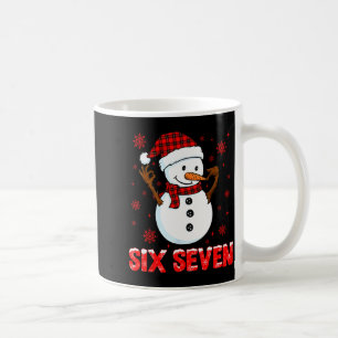 Mug Bonhomme de neige Six Sept Mème Argot 6 7 Drôle 67