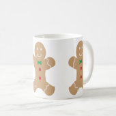 Mug Bonhomme en pain d'épice avec le nom (Devant droit)