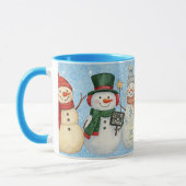 Mug Bonhommes de neige (Gauche)