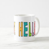 Mug Bonjour ! (Devant droit)