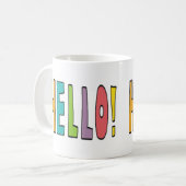 Mug Bonjour ! (Devant gauche)