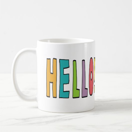 Mug Bonjour ! (Gauche)