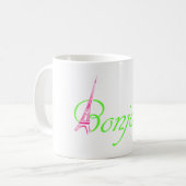 Mug Bonjour (Devant gauche)