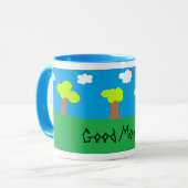 Mug Bonjour (Devant gauche)