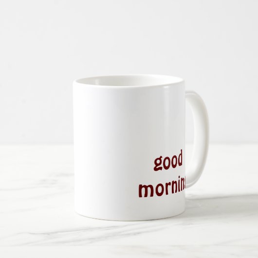 Mug Bonjour (Devant droit)