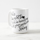 Mug Bonjour (Devant gauche)