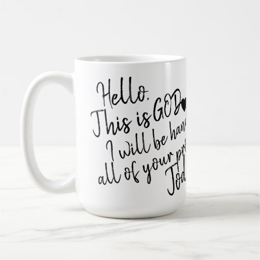 Mug Bonjour (Gauche)