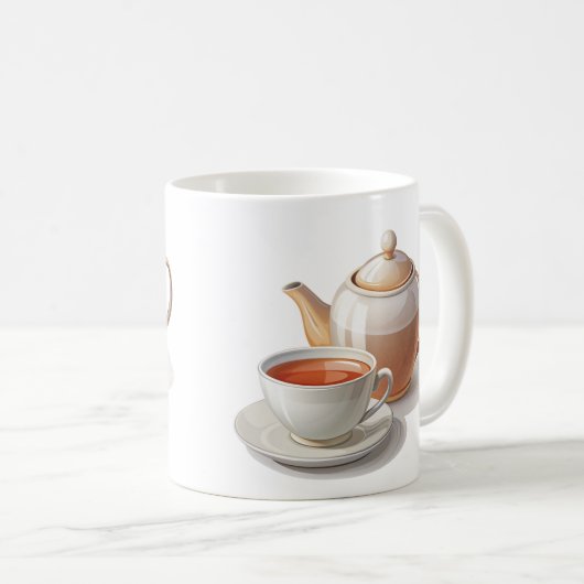 Mug Bonjour (Devant droit)