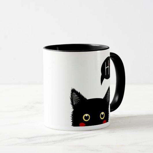 Mug Bonjour ! (Devant droit)