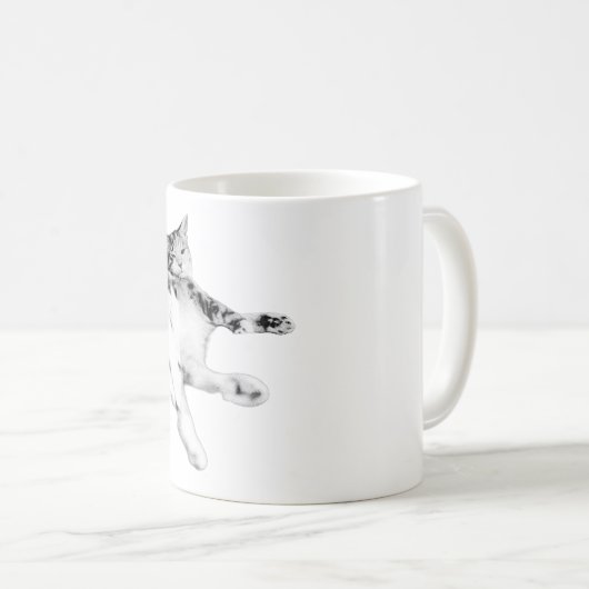 Mug Bonjour au ventre (Devant droit)