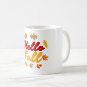 Mug Bonjour automne (Devant droit)