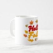 Mug Bonjour automne (Devant gauche)