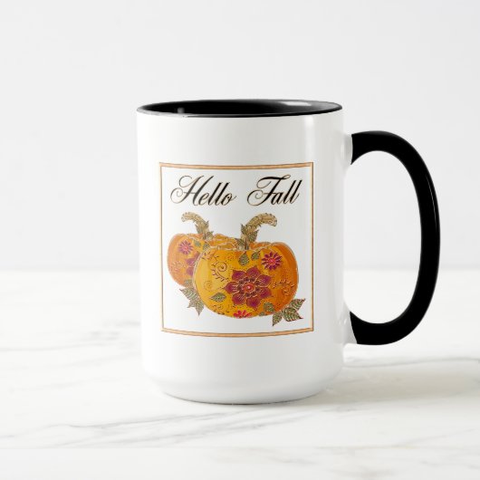 Mug Bonjour automne (Droite)