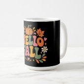 Mug Bonjour Automne (Devant droit)