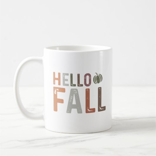Mug Bonjour Automne (Gauche)