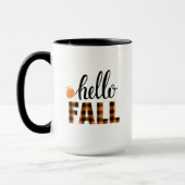 Mug Bonjour automne (Gauche)