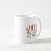 Mug Bonjour automne automne automne (Devant droit)