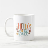 Mug Bonjour automne automne automne (Gauche)