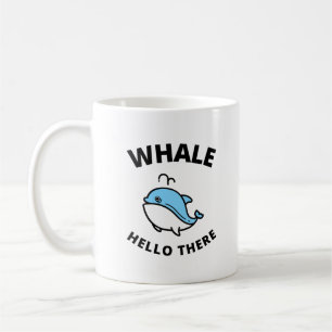 Mug Bonjour aux baleines là
