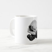 Mug Bonjour avec mon jouet (Devant gauche)