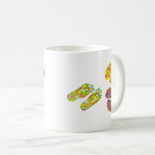 Mug Bonjour bascules électroniques (Devant droit)