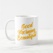 Mug Bonjour Beau. (Gauche)