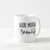 Mug Bonjour beau (Devant droit)