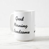 Mug Bonjour beau (Devant gauche)