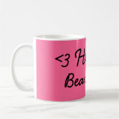 Mug Bonjour beau ! (Gauche)