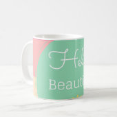 Mug Bonjour beau (Devant gauche)
