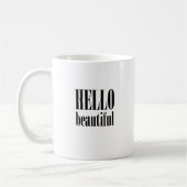 Mug Bonjour belle (Gauche)