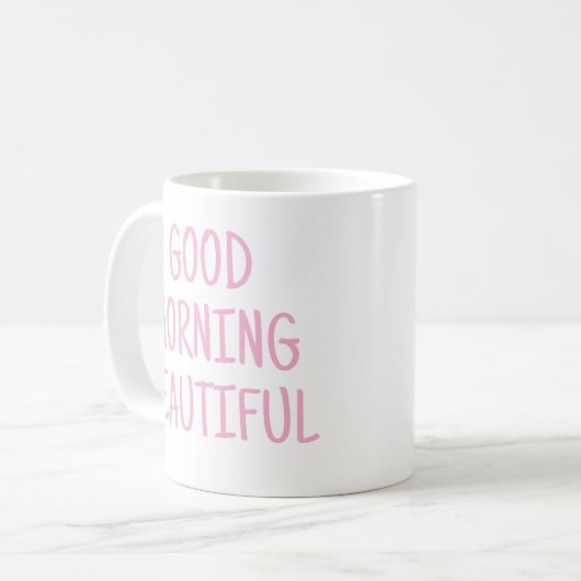 Mug Bonjour belle (Devant gauche)