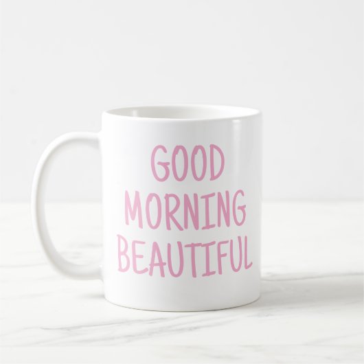 Mug Bonjour belle (Gauche)