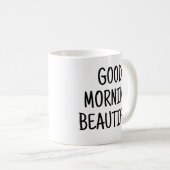 Mug Bonjour belle (Devant droit)