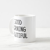 Mug Bonjour belle (Devant gauche)