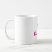 Mug Bonjour belle affirmation positive (Gauche)