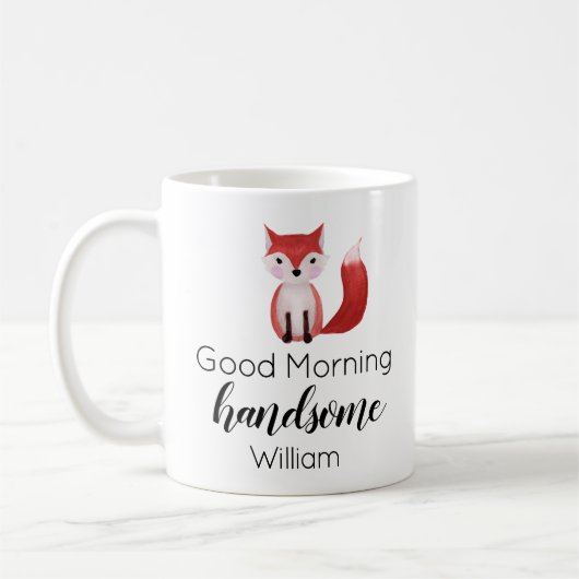 Mug Bonjour belle Saint Valentin (Gauche)