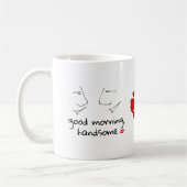 Mug Bonjour belle Saint Valentin (Gauche)