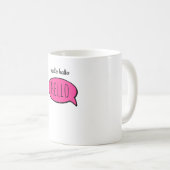 Mug Bonjour bonjour (Devant droit)