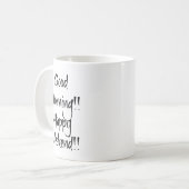 Mug Bonjour ! ! Bonne Fin de semaine ! ! (Devant gauche)