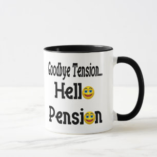 Mug Bonjour cadeaux et T-shirts de retraite de pension