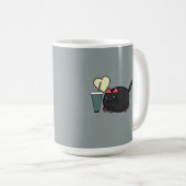 Mug Bonjour, Café (Devant droit)