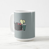 Mug Bonjour, Café (Devant gauche)