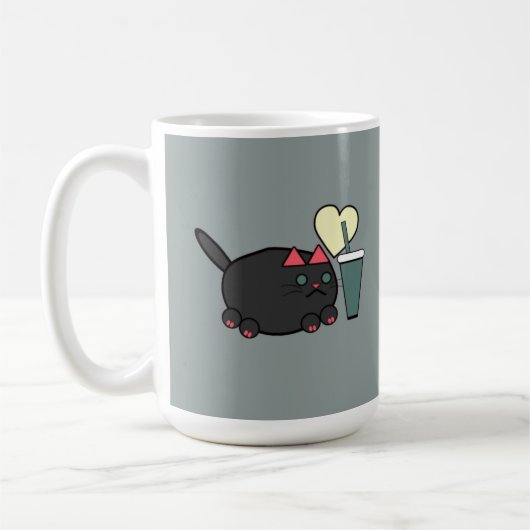 Mug Bonjour, Café (Gauche)