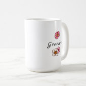 Mug Bonjour | Café Cute Kawaii (Devant droit)