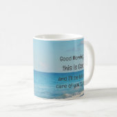 Mug "Bonjour, c'est Dieu ! (Devant droit)