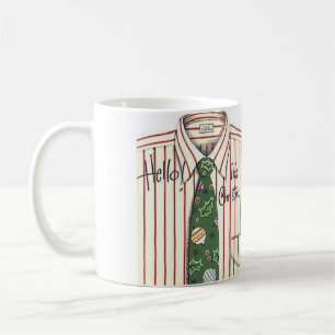 Mug Bonjour C'est Noël Chemise et Cravate