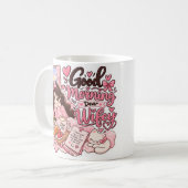 Mug "Bonjour chère femme" adorable (Devant gauche)