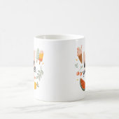 Mug Bonjour Citation Été Coloré Mignon (Centre)